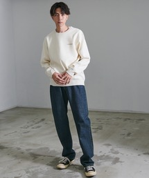 『CONVERSE/コンバース』ミラノリブクルーネックセーター