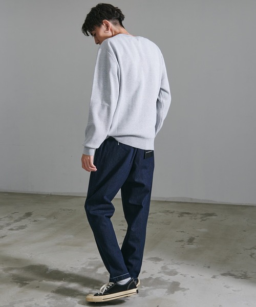 CONVERSE(コンバース)の「『CONVERSE/コンバース』ミラノリブクルーネックセーター(ニット/セーター・メンズ・グレイッシュベージュ/ブラック/ブルー/オフホワイト・XL/L/M)」の16枚目の写真