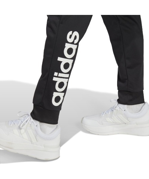 adidas(アディダス)の「アディダス adidas リニアロゴ トリコット トラックスーツ(ジャージ上下)(ジャージ・メンズ・ネイビー/ブラック×ホワイト・3L/S/M/L/LL)」の9枚目の写真