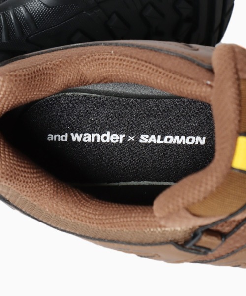 and wander(アンドワンダー)の「and wander/アンドワンダー×SALOMON/サロモン XA PRO 3D GORE-TEX スニーカー(スニーカー・メンズ・ブラウン・28/27/26)」の11枚目の写真