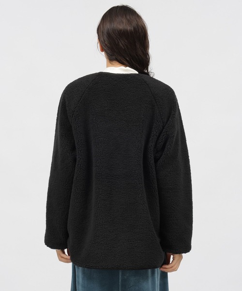 LAKOLE(ラコレ)の「ボアブルゾン / 981960(ブルゾン・レディース・ブラック/ライトベージュ・SMALL/MEDIUM)」の19枚目の写真