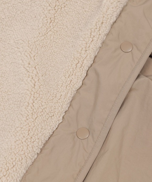 LAKOLE(ラコレ)の「ボアブルゾン / 981960(ブルゾン・レディース・ブラック/ライトベージュ・SMALL/MEDIUM)」の20枚目の写真