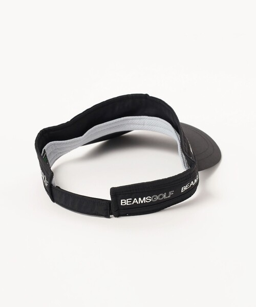 BEAMS GOLF（ビームスゴルフ）の「〈WOMEN〉BEAMS GOLF / ロゴテープ サンバイザー（サンバイザー・レディース・ベージュ/ホワイト/ブラック・ONE SIZE）」の8枚目の写真
