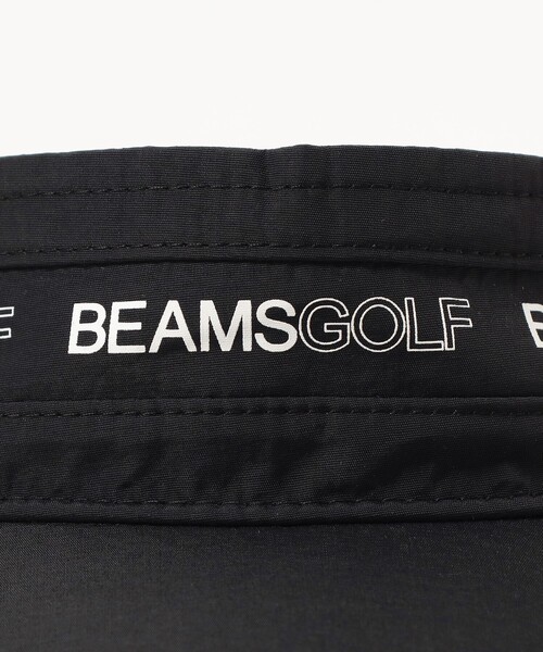 BEAMS GOLF（ビームスゴルフ）の「〈WOMEN〉BEAMS GOLF / ロゴテープ サンバイザー（サンバイザー・レディース・ベージュ/ホワイト/ブラック・ONE SIZE）」の9枚目の写真