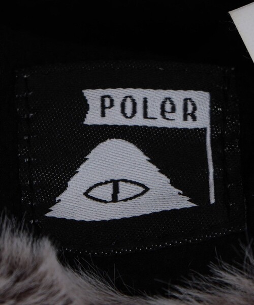 POLeR（ポーラー）の「POLeR × FREAK'S STORE/ポーラー × フリークスストア 別注 FUR 60/40 VISOR CAP / ファーバイザー キャップ（キャップ・レディース・グレー/ブラック・ONE SIZE）」の12枚目の写真