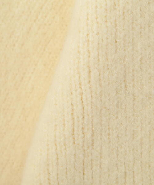 FREE'S MART（フリーズマート）の「2WAYアシメショート丈カーディガン（ニット/セーター・レディース・ホワイト/パープル/ベージュ/グリーン・FREE）」の13枚目の写真