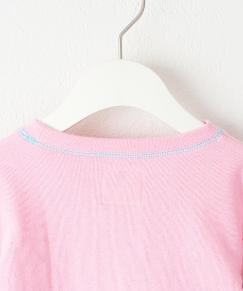 CIAOPANIC TYPY（チャオパニックティピー）の「【KIDS】配色ステッチフリル裏毛スウェット（スウェット・キッズ・アイボリー/グレー/ピンク・L/XL/S/XXL/M）」の17枚目の写真