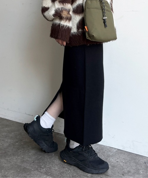 CPCM（シーピーシーエム）の「ニットナロースカート（スカート・レディース・ブラック/オレンジ/ダークグレー/アイボリー・FREE）」の19枚目の写真