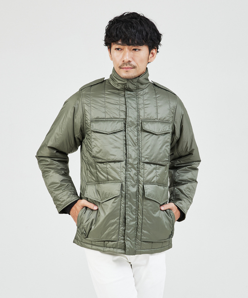 ABAHOUSE GRAY（アバハウスグレイ）の「【M-65】パデット ミリタリージャケット / ブルゾン（ブルゾン・メンズ・グレイッシュベージュ/カーキ/ブラック・50/46/48）」の11枚目の写真