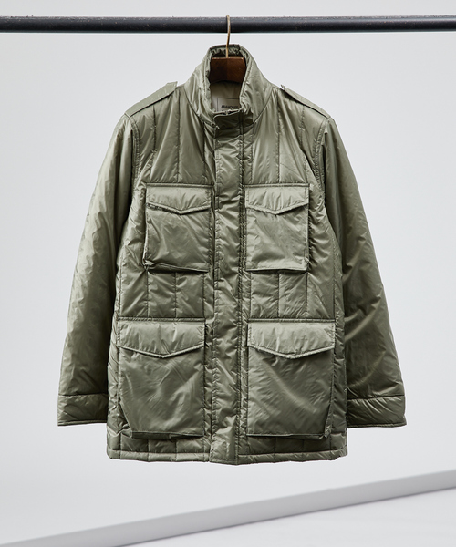 ABAHOUSE GRAY（アバハウスグレイ）の「【M-65】パデット ミリタリージャケット / ブルゾン（ブルゾン・メンズ・グレイッシュベージュ/カーキ/ブラック・50/46/48）」の9枚目の写真