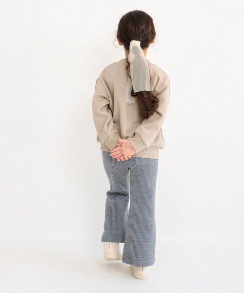 DRC branshes（ディーアールシーブランシェス）の「【DRC】あったかグラフィック裏起毛トレーナー スウェット（スウェット・キッズ・ライトグレー/オレンジ/ベージュ/ライトグリーン/その他3/オフホワイト/その他1/ピンク/その他2/チャコールグレー/ブルー・100/110/140/150/120/130/90）」の16枚目の写真