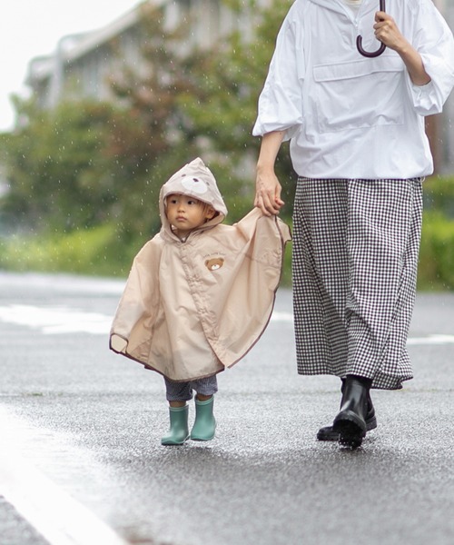 menue（メヌエ）の「ニュアンスカラー ベビーレインブーツ（レインシューズ・キッズ・グレー/ラベンダー/ピンク/グリーン/ブルー・15.0cm/18.0cm/17.0cm/16.0cm/14.0cm/13.0cm）」の11枚目の写真