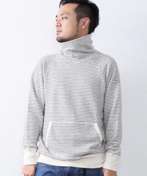 coen | 【MBC】ボーダースウェットタートルネック(スウェット)