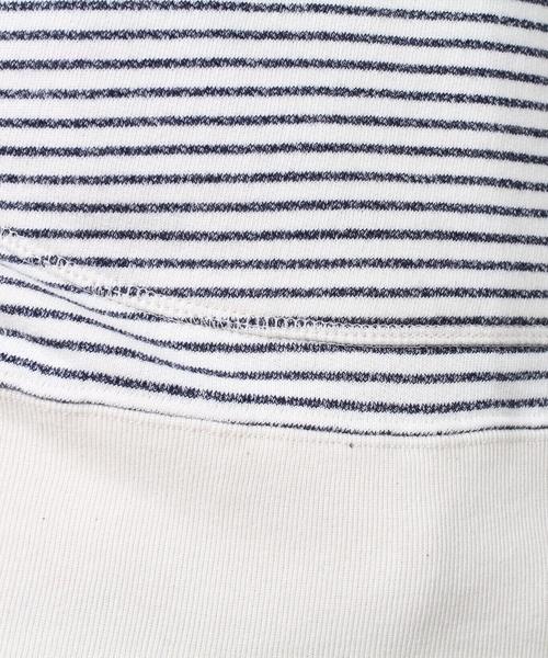 coen（コーエン）の「【MBC】ボーダースウェットタートルネック（スウェット・メンズ・オフホワイト・LARGE/MEDIUM/X-LARGE/SMALL）」の4枚目の写真