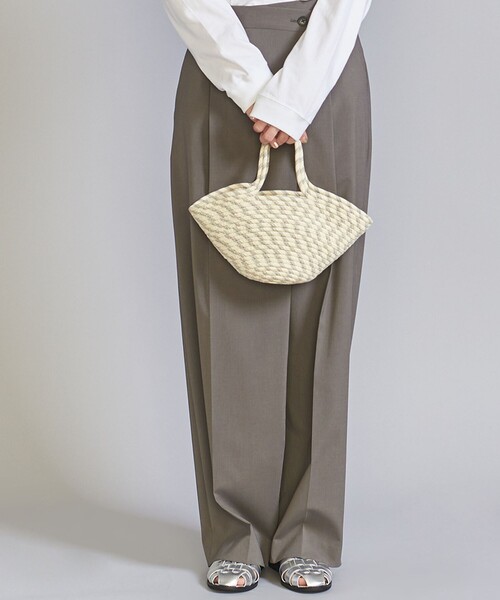 BEAUTY&YOUTH UNITED ARROWS(ビューティーアンドユースユナイテッドアローズ)の「コード ブレード バスケット/かごバッグ(かごバッグ・レディース・ナチュラル/イエロー/ロイヤルブルー・FREE)」の4枚目の写真