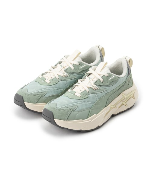 PUMA(プーマ)の「【PUMA】W SPINA NITRO TONAL スニーカー(スニーカー・レディース・グリーン・35/45)」の2枚目の写真
