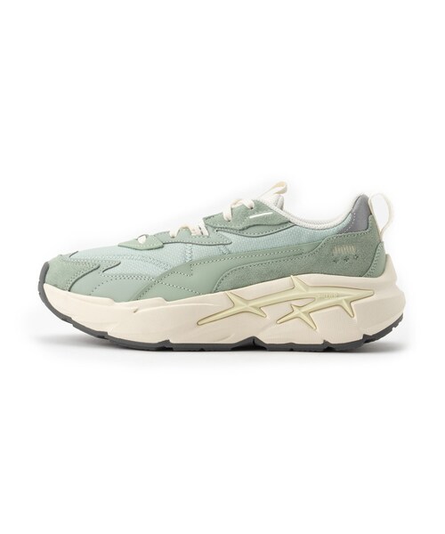 PUMA(プーマ)の「【PUMA】W SPINA NITRO TONAL スニーカー(スニーカー・レディース・グリーン・35/45)」の3枚目の写真
