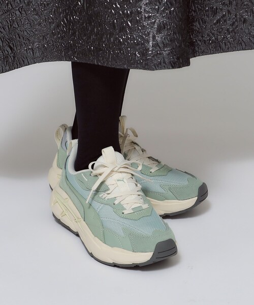 PUMA(プーマ)の「【PUMA】W SPINA NITRO TONAL スニーカー(スニーカー・レディース・グリーン・35/45)」の8枚目の写真