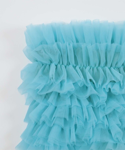 miette（ミエット）の「ﾎﾞﾘｭｰﾑﾁｭｰﾙﾋﾞｽﾁｪ（チューブトップ・レディース・ブラック/アイボリー/ライトブルー・FREE）」の15枚目の写真