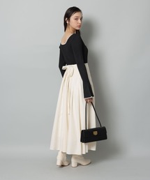 ❣️うーたん❣️リランドチュール タフタスカートドッキングワンピース Rirandture タフタスカートドッキングワンピース M - メルカリ