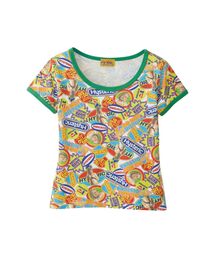 HYSTERIC GLAMOUR | TYPICAL HYSTERIC柄 チビTシャツ(Tシャツ/カットソー)