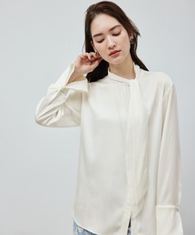 ROPE' | 【雑誌掲載】モノグラムプリントブラウス／無地ボウタイブラウス(シャツ/ブラウス)