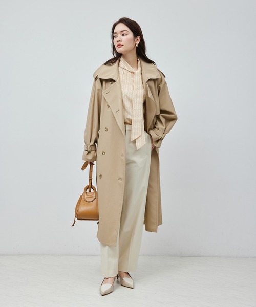 ROPE'(ロペ)の「【雑誌掲載】モノグラムプリントブラウス/無地ボウタイブラウス(シャツ/ブラウス・レディース・オフホワイト/ホワイト系その他5/ピンク系その他2・FREE)」の10枚目の写真