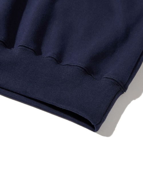 LOWBI（ロウビ）の「LOWBI／27WELLプルオーバー（ウラケ）2102480（スウェット・レディース・ライトグレー/ネイビー・FREE）」の20枚目の写真