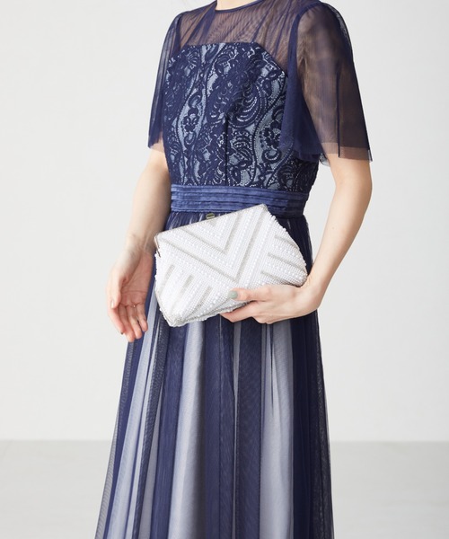 MISCH MASCH(ミッシュマッシュ)の「■■パールチェーンショルダーバッグ/MOB011(ショルダーバッグ・レディース・シルバー・フリ-)」の10枚目の写真