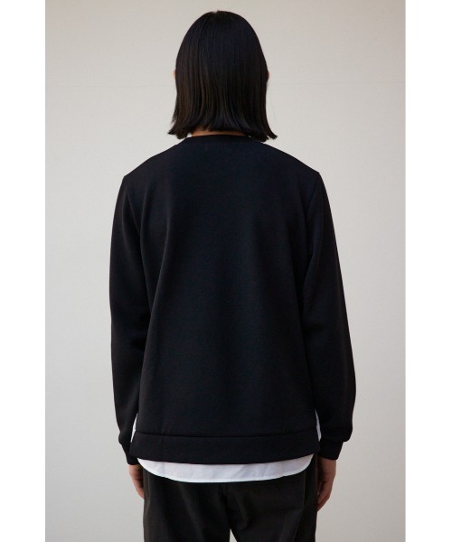 AZUL by moussy(アズールバイマウジー)の「シャツレイヤードスリットニットソー(ニット/セーター・メンズ・ブラック/ベージュ/グレー/ブルー・MEDIUM/LARGE)」の21枚目の写真