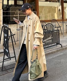 fredy emue | 袖ボリュームトレンチコート(トレンチコート)