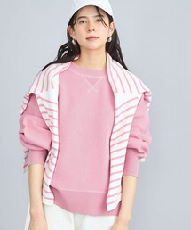 coen | スウェットライククルーネックニット(ニット/セーター)