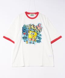 ＪＵＧＬＡＮＳ | 【SPONGE BOB/スポンジ・ボブ】タギングリンガーTシャツ(Tシャツ/カットソー)