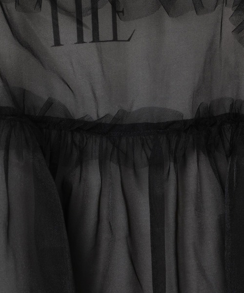 GLOBAL WORK（グローバルワーク）の「シアーキャミセット/AND YUA ANY/100680（キャミソール・キッズ・アイボリー/ブラック・150cm/160cm）」の11枚目の写真