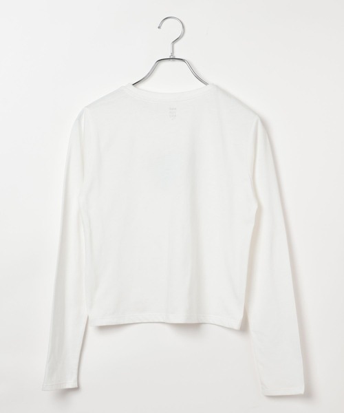 GLOBAL WORK（グローバルワーク）の「シアーキャミセット/AND YUA ANY/100680（キャミソール・キッズ・アイボリー/ブラック・150cm/160cm）」の9枚目の写真