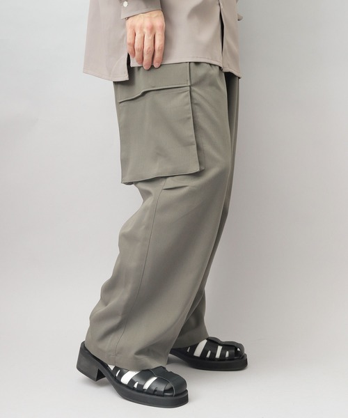 glabella(グラベラ)の「スクエアトゥ ハイヒール グルカサンダル(サンダル・メンズ・ブラック・S/M/L)」の13枚目の写真