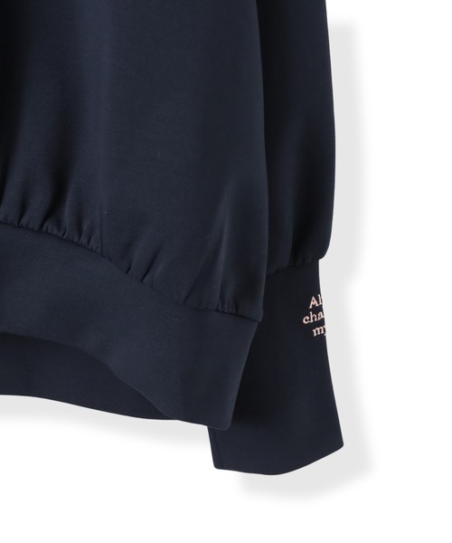 VICKY（ビッキー）の「【大人カジュアル】刺繍ダンボールプルオーバー《洗濯機で洗える》（スウェット・レディース・オフホワイト/ネイビー/グレー・M）」の15枚目の写真