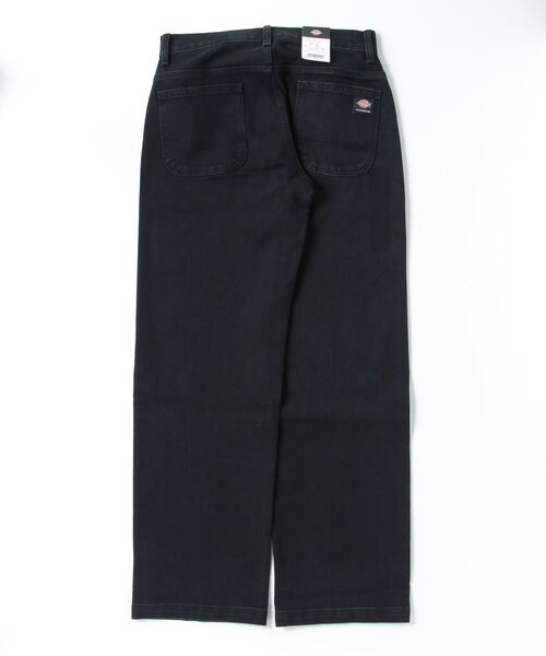 Dickies　ブラックデニムパンツ　コットン　メンズ　ストレート　カジュアル Dickies（ディッキーズ）の「【Dickies SKATEBOARDING】LOOSE