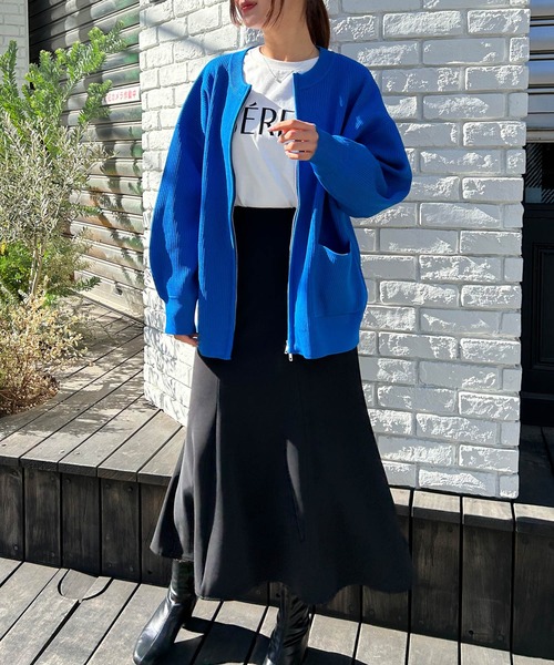 INGNI（イング）の「ストレッチマーメイドスカート（スカート・レディース・ブラック/アイボリー・FREE）」の15枚目の写真