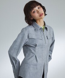 UNITED TOKYO | タックコネクトプルオーバーシャツ(シャツ/ブラウス)