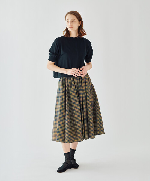 MEYAME（メヤメ）の「MEYAME | 〈別注〉コットンニット半袖T
