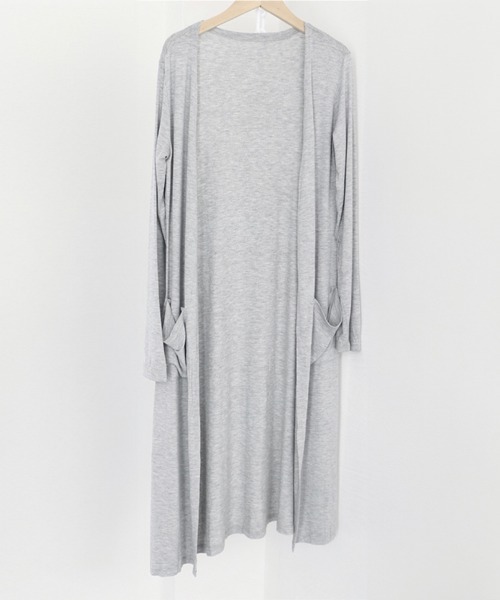 Miniministore(ミニミニストア)の「無地 サマーカーディガン レディース夏服(カーディガン/ボレロ・レディース・ライトグレー/ダークグレー/ネイビー/ローズ/ブラック/ライトピンク/ピンク/ホワイト/ロイヤルブルー・FREE)」の16枚目の写真