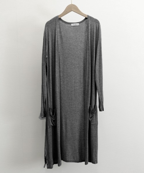 Miniministore(ミニミニストア)の「無地 サマーカーディガン レディース夏服(カーディガン/ボレロ・レディース・ライトグレー/ダークグレー/ネイビー/ローズ/ブラック/ライトピンク/ピンク/ホワイト/ロイヤルブルー・FREE)」の17枚目の写真