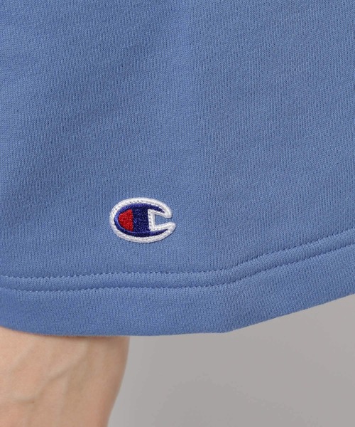 Champion(チャンピオン)の「【Champion(チャンピオン)】裏毛クルー6分丈Tシャツ(Tシャツ/カットソー・レディース・サックスブルー/グレー/ナチュラル・LARGE/MEDIUM)」の16枚目の写真