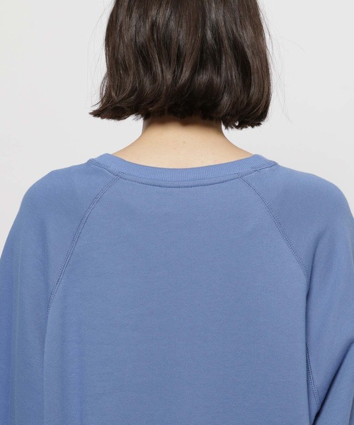 Champion(チャンピオン)の「【Champion(チャンピオン)】裏毛クルー6分丈Tシャツ(Tシャツ/カットソー・レディース・サックスブルー/グレー/ナチュラル・LARGE/MEDIUM)」の21枚目の写真