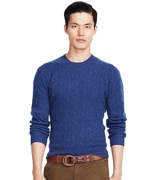 POLO RALPH LAUREN | ケーブルニット カシミヤ セーター(ニット/セーター)
