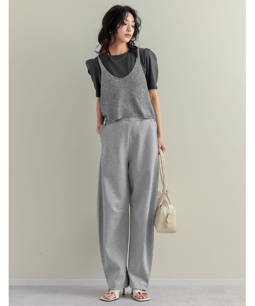 Re:EDIT（リエディ）の「[大きいサイズ有]アシンメトリースクエアトゥトングサンダル（サンダル・レディース・ブラック/アイボリー/ベージュ/ブラウン・SMALL/MEDIUM/LARGE/X-LARGE/XX-LARGE）」の16枚目の写真