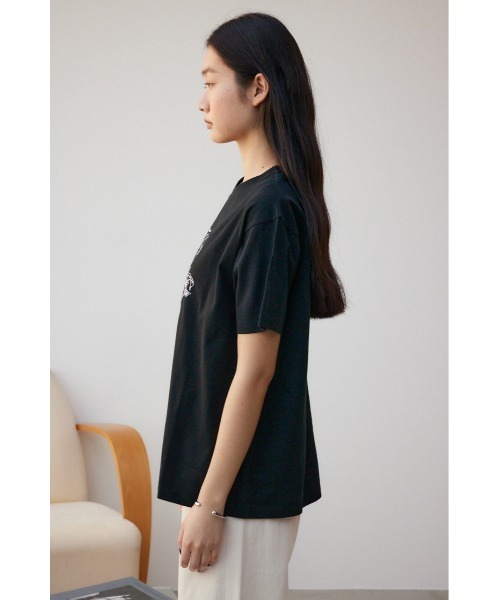 AZUL by moussy(アズールバイマウジー)の「フルーツTシャツ(Tシャツ/カットソー・レディース・ブラック/オフホワイト/杢グレー・FREE)」の18枚目の写真
