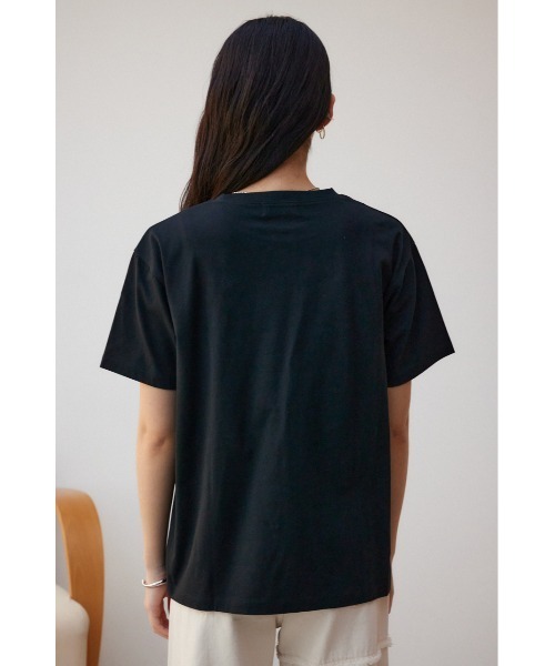 AZUL by moussy(アズールバイマウジー)の「フルーツTシャツ(Tシャツ/カットソー・レディース・ブラック/オフホワイト/杢グレー・FREE)」の19枚目の写真