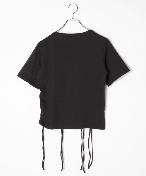 PAGEBOY（ページボーイ）の「マルチドロストトップス（Tシャツ/カットソー・レディース・ブラック/ホワイト・FREE）」の10枚目の写真